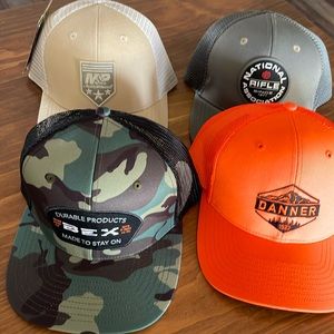 Hats, NWT Danner, Smith & Wesson, BEX, National Rifle Association Hat